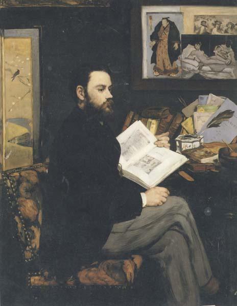 Edouard Manet Portrait d'Emile Zola (mk40) Germany oil painting art